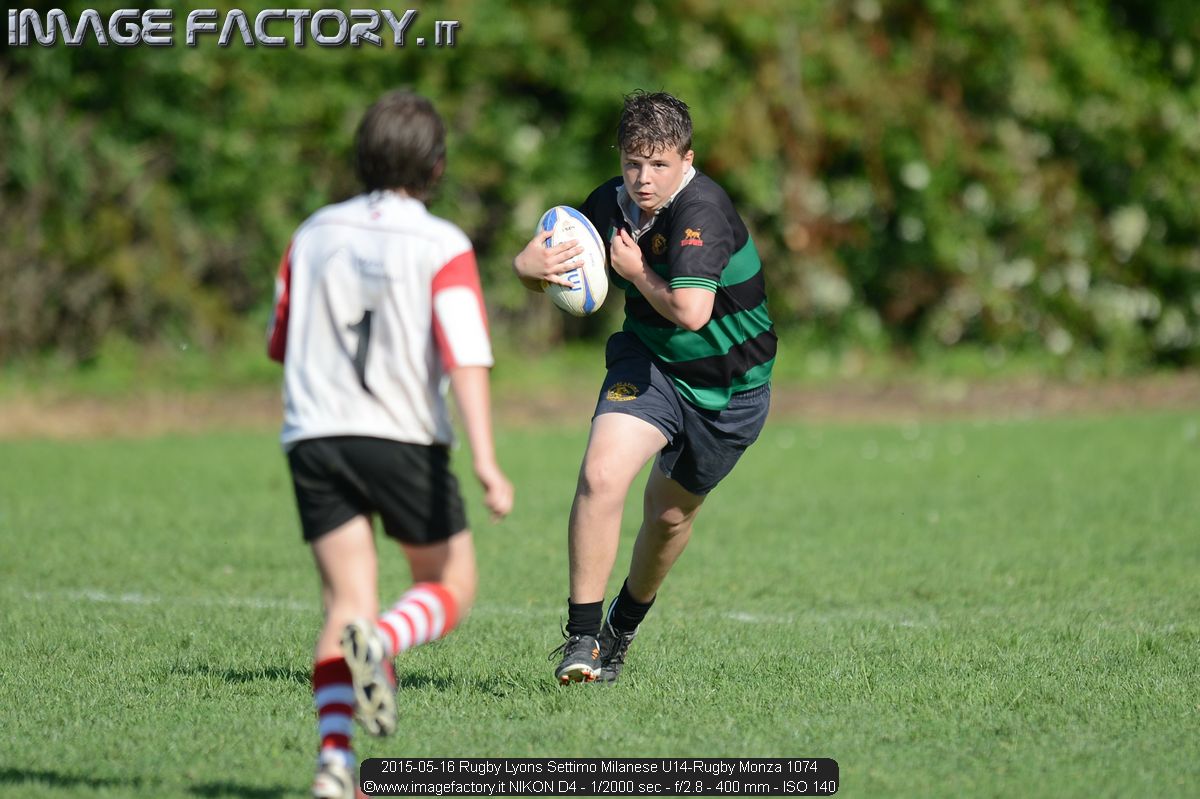2015-05-16 Rugby Lyons Settimo Milanese U14-Rugby Monza 1074